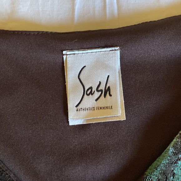 Vintage Sash Floral Lace Tank Top - Picture 7 of 8